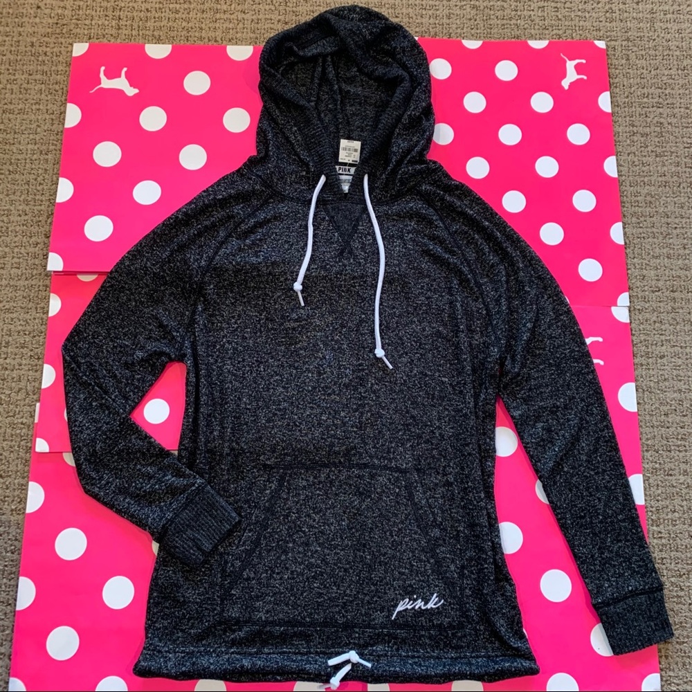 Nwt Victoria Secret Pink SuperSoft Tunic Hoodie XS